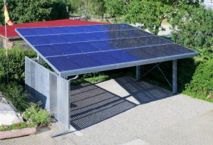Carport mit Photovoltaik